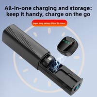 Microphone Lavalier Sans Fil Omnidirectionnel H26 avec Réduction de Bruit, Réponse en Fréquence 20Hz-20KHz pour Utilisation Mobile en Extérieur