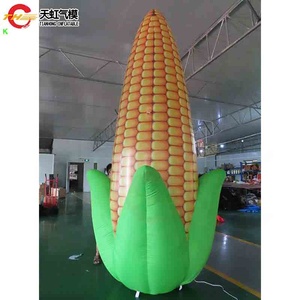 Ballon publicitaire géant gonflable en forme de maïs, livraison aérienne rapide, avec ventilateur intégré, impression UV multicolore, pour événements et publicité agricole - Product Image 2