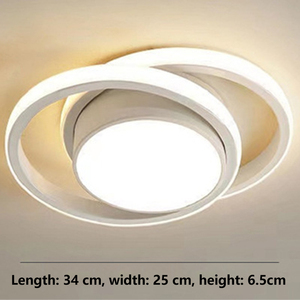 JAIYI Creative Farmhouse <span class=keywords><strong>LED</strong></span> plafonnier pour salon entrée couloir <span class=keywords><strong>dressing</strong></span> escalier balcon éclairage - Product Image 5