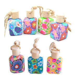 <b>5ml</b> 8ml 10ml 12ml Empty Polymer Clay Car Air Freshener Hanging Diffuser <b>Bottle</b> - Product Image 1