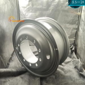 8.5-24 Günstige Chinesische Europäische Transport-Zubehörteile OEM Spezielle Felgen mit <span class=keywords><strong>2</strong></span> Belüftungslöchern für 12.00R24 - Product Image 2