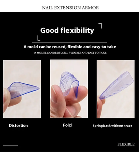 2025 nouveau <span class=keywords><strong>prix</strong></span> de gros 12 formes <span class=keywords><strong>faux</strong></span> multicolore multi-forme acrylique Extension d'ongle double forme moule à <span class=keywords><strong>ongles</strong></span> pour <span class=keywords><strong>Gel</strong></span> d'extension - Product Image 4