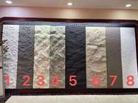 Meilleures ventes pour les entrepreneurs : Panneau mural décoratif extérieur en pierre artificielle en polyuréthane PU, résistant au gel, pour hôtels