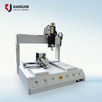 Machine d'assemblage automatique de serrage de vis Rangjin Stable avec alimentation par soufflage d'air, tournevis servo, acier inoxydable, alliage d'aluminium