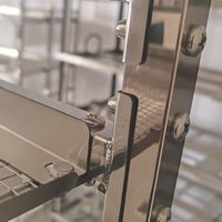 Nouveau rack de cage à souris de type H en acier inoxydable SS304 et en plastique |   Système d'élevage empilable pour souris de laboratoire et hamsters
