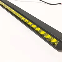 บาร์ไฟ LED พลังงานสูง,แท่งไฟสีเหลืองอำพันขนาดเล็กบางเฉียบมีหลายขนาด150W ออฟโรดสำหรับรถบรรทุก