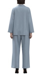 <span class=keywords><strong>Pigiama</strong></span> da <span class=keywords><strong>donna</strong></span> di moda calda <span class=keywords><strong>pigiama</strong></span> da <span class=keywords><strong>donna</strong></span> in seta di ghiaccio in raso Jacquard con nuovo animale a maniche lunghe - Product Image 6