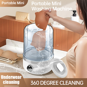 Mini-lave-<span class=keywords><strong>linge</strong></span> rechargeable étanche, lave-<span class=keywords><strong>linge</strong></span> portable pour sous-vêtements pour dortoir - Product Image 3