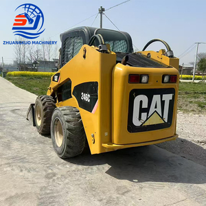 รถตักล้อยางมือสอง Caterpillar CAT 246C 246D ขนาด 1 ตัน พร้อมขาย ราคาพิเศษ - Product Image 4