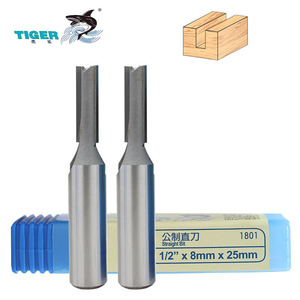 Tiger High Precision Straight Bit Tungsten Steel Carbide <b>CNC</b> Milling Cutter for Woodworking 1/2*6*20 - Product Image 3
