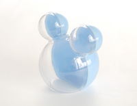 Boîte de rangement durable en forme de Mickey pour bonbons de mariage en plastique moulé par injection