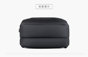 Mochila DE ORDENADOR DE NEGOCIOS avanzada para hombres con logotipo impreso en la espalda doble forro de PVC impermeable elegante al por mayor para estudiantes - Product Image 3