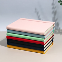 Cuaderno de Tapa Dura de PU Colorido A5 al por Mayor del Fabricante, Diario Personalizado con Impresión CMYK para Promoción