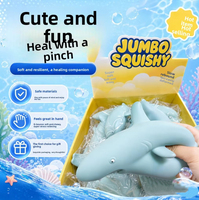 Jouet anti-stress Squishy Grand Requin Interessant, très populaire, jouets à presser, jouets de décompression en gros.