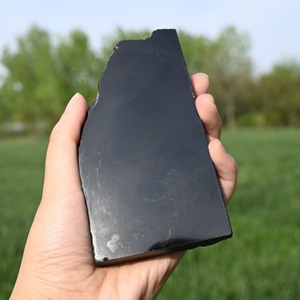 Venta al por Mayor de Losas de Cristal Curativas de Alta Calidad, Rebanadas de Obsidiana Natural para Decoración del Hogar y Feng Shui - Product Image 4