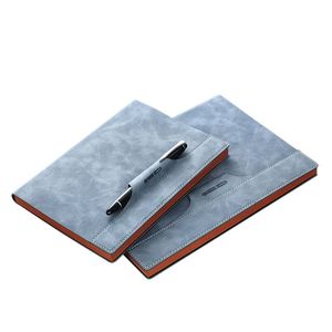 <b>Leather</b> Luxury Eco-Friendly Notebook Journal Planner Business Notebook Office Stationery Gift Notebook <b>Diary</b> - Product Image 4