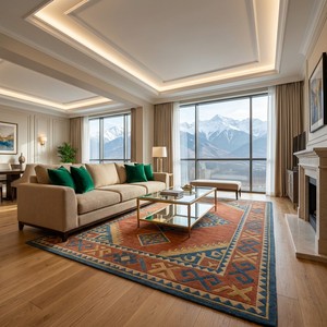 Set di Mobili per Camere d'Albergo a 5 Stelle su Misura con Disegni Professionali per Progetti in Kazakistan - Product Image 2