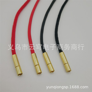 <b>Red</b> Braided Rope <b>Bracelet</b> 3Mm Gold Clasp Unisex Jewelry Gift Yiwu Origin - Product Image 2