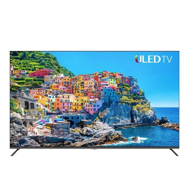 Guangzhou LED 120Hz UHD Smart Android TV 65-100 Inch LCD with for Remote Control OEM ODM Hotel TV 16:09 Black