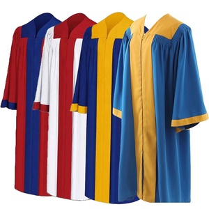 Robe d'église unisexe personnalisée et respirante pour adultes, chasuble européenne pour chœurs et uniformes de clergé, avec couleur et taille sur mesure - Product Image 1