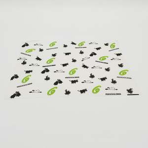 Papier ciré imprimé personnalisé résistant à la graisse, papier d'emballage alimentaire pour hamburgers et sandwichs, papier de protection pour barquettes alimentaires - Product Image 3