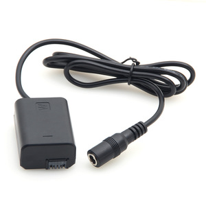 AC-PW20 NP-FW50 Camera <b>Dummy</b> Battery Adapter For Sony A7M2 RX10 A5100 A6500 - Product Image 1