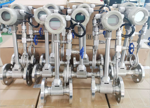 Vortex <span class=keywords><strong>Flow</strong></span> Meter khí tự nhiên lưu lượng kế chỉ số hơi khối lượng dòng chảy Transmitter DN50 DN80 dn150 - Product Image 6