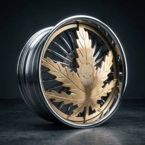 Rines Forjados Personalizados Estilo Donk de 22, 24, 26, 28 y 30 Pulgadas, de <span class=keywords><strong>2</strong></span>/3 Piezas, Giratorios, Flotantes, para Autos de Pasajeros Cadillac, GMC, Chevrolet - Product Image 2