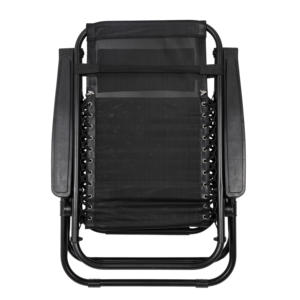 كرسي للحديقة قابل للطي قابل للطي مع وضعية قابلة للتعديل منعدم الجاذبية للبيع بالجملة كرسي استلقاء خارجي مع وضعية للشمس لجانب حمام السباحة - Product Image 5