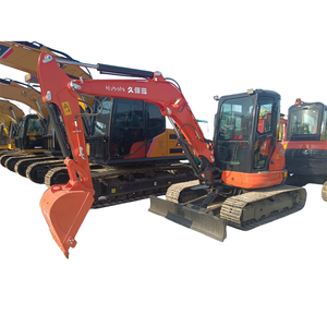 Offre Spéciale Japon Kubota KX155 5 tonnes mini pelle d'occasion construction EPA CE Kubota moteur petite pelleteuse d'occasion - Product Image 1