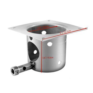 Parrilla de pellets eléctrica para exteriores, olla de fuego de Metal para máquina de barbacoa <span class=keywords><strong>Traeger</strong></span>, accesorio para acampar, preparar tu carbón - Product Image 1