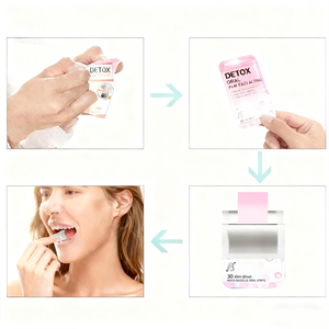 Cuidado eficaz del peso Película oral Limpieza estomacal Quemar bloque de grasa Hidratos de carbono Saciedad - Product Image 6