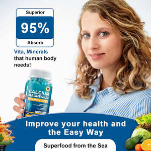 Permen Kunyah Kalsium Magnesium dengan Vitamin D3 K2 & C untuk Mendukung Kepadatan Tulang yang Lebih Baik - 60 Buah Suplemen Dewasa - Product Image 5