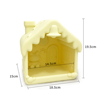 Nouveau nichoir pour perroquets écologique en plastique, nichoir suspendu pour oiseaux, nichoir pour perroquets avec perchoir, abri pour oiseaux pour perroquets