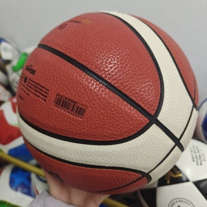 Ballon de basket-ball BG4500 taille officielle 7 avec votre logo, cuir PU premium, imperméable, pour match, vente directe d'usine - Product Image 5