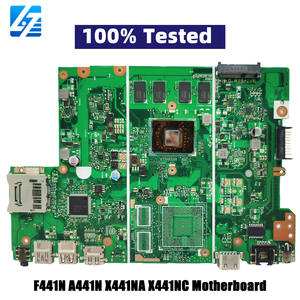 มาเธอร์บอร์ดแล็ปท็อป X441NA สำหรับ <span class=keywords><strong>Asus</strong></span> VivoBook X441NA A441N F441N X441N X441NC เมนบอร์ดพร้อม Celeron CPU 100% การทดสอบโอเคจัดส่งรวดเร็ว - Product Image 1