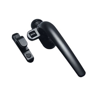 Manilla de ventana de aleación de aluminio negra, izquierda/derecha, con cerradura para accesorios de puertas y ventanas - Product Image 2