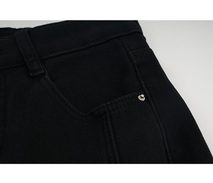 New Style Lounge Black Hot Girl Denim pantaloni lunghi <span class=keywords><strong>elegante</strong></span> Lady Pencil pantaloni svasati Design conciso Jeans High Street - Product Image 6