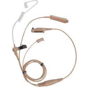 Auriculares de Monitoreo de Tubo Transparente de Tres Cables Originales para Radio Bidireccional Hytera EAN21, para Hytera PD685 PD605 HP785 X1p Z1p - Product Image 1