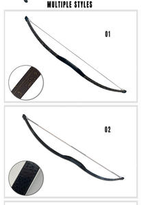 Hi Top – arc recourbé noir 40lbs, tir à l'arc, chasse, jeu de tir, jeu de sang, tir à l'arc, arc cheval recourbé à vendre - Product Image 5