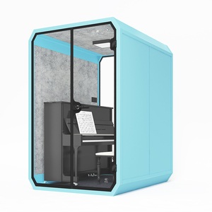 <span class=keywords><strong>Cabine</strong></span> <span class=keywords><strong>téléphonique</strong></span> insonorisée pour bureau, salle de réunion insonorisée pour travail en groupe, montage rapide, pod de bureau insonorisé - Product Image 2