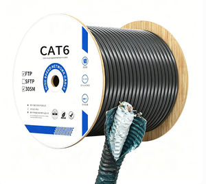 <span class=keywords><strong>สาย</strong></span>แลน Cat6 Ftp แบบหุ้มเกราะ<span class=keywords><strong>ภายนอก</strong></span> PVC+PE ประสิทธิภาพสูง พร้อมราคาโรงงาน - Product Image 1