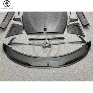 MSY Style Matte Forged Carbon Body <b>Kits</b> for <b>Rolls</b> Royce Spectre 2025 Carbon Hood Car Bumpers Front Diffuser Side Skirt Parts - Product Image 5