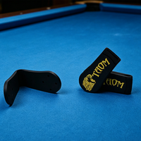 QFH-01 TAOM Porte-craie magnétique avec clip ceinture, étui à craie pour queue de billard, aimant puissant, boîte à craie Taom pour billard et snooker