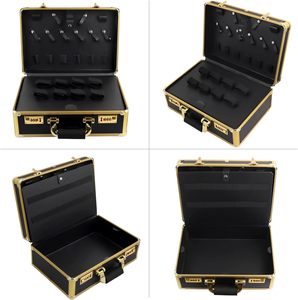 กล่องใส่อุปกรณ์ตัดผม<span class=keywords><strong>แบ</strong></span>บอลูมิเนียม พร้อมหูหิ้วและระบบล็อค<span class=keywords><strong>แบ</strong></span>บนัมล็อค สำหรับกรรไกร ปั<span class=keywords><strong>ต</strong></span><span class=keywords><strong>ต</strong></span>าเลี่ยน และอุปกรณ์<span class=keywords><strong>ต</strong></span>ัดผมอื่นๆ - Product Image 5