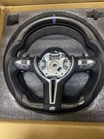 Volant de Sport en Cuir LED en Fibre de Carbone pour BMW E70 X5 E71 X6 E90 E91 E92 E93 E89 Z4 E81 E82 E87 E88