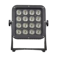 Directo de Fábrica: Carcasa Redonda para Proyector de 120W con 16 LEDs de 12W (RGBW 4 en 1, RGBWA+UV 6 en 1 Opcional) para Jardín y Escenario