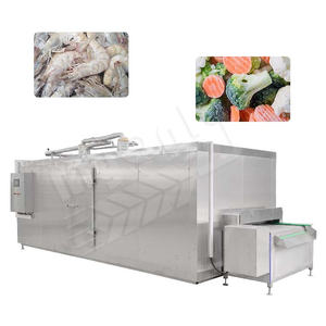 Máquina Espiral de Congelación Rápida para <span class=keywords><strong>Pizza</strong></span> de Frutas MY, Túnel de Congelación para Langostas, Equipo de Congelación Fluidizada - Product Image 3