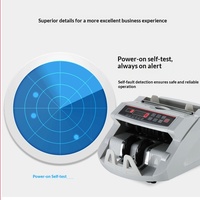 Compteur de devises multi-pays (Rouble russe, Riyal saoudien, Rand sud-africain, Euro, Dollar, Livre sterling, Dollar canadien) – Vitesse 900 billets/min – Modèle 999
