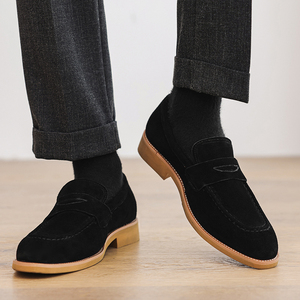 รองเท้าโลฟเฟอร์หนังแท้สำหรับผู้ชาย รองเท้าแฟชั่นสำหรับงานแต่งงาน งานพรอม และงานทางการ - Product Image 4